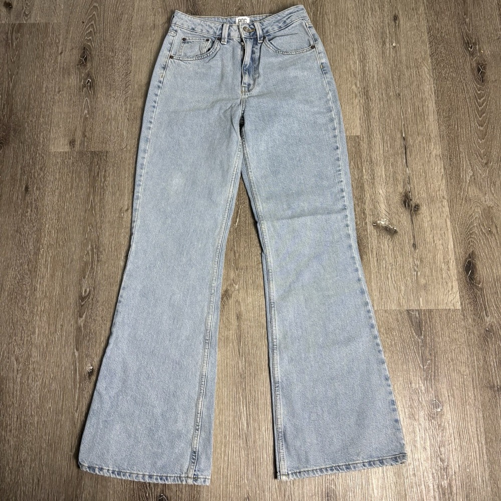 BDG UO Bootcut Women's 26x31 Cotton Light Blue Wash Zip Jeans